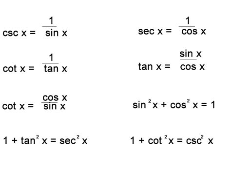 what does tan 1 equal.